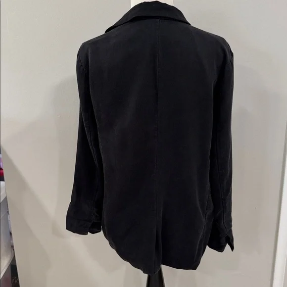 Abercrombie and Fitch black casual open faced blazer jacket cardigan - Picture 4 of 5